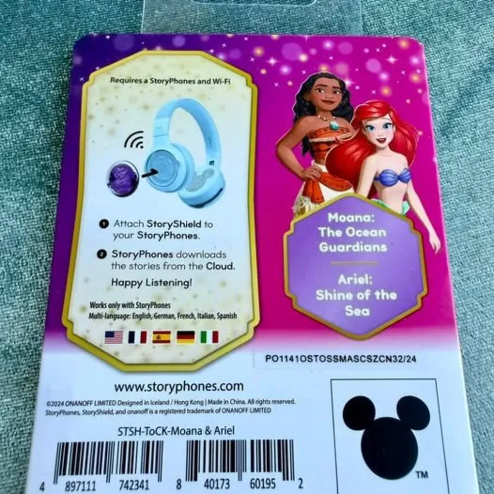 Disney Princess StoryShield - Moana & Ariel, Tales of Courage and Kindness Vol 2